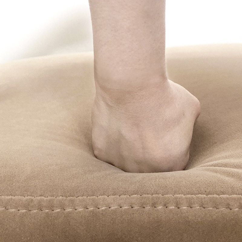 Sedie da pranzo in cucina contemporanea sedie da laterale imbottite con gambe nere