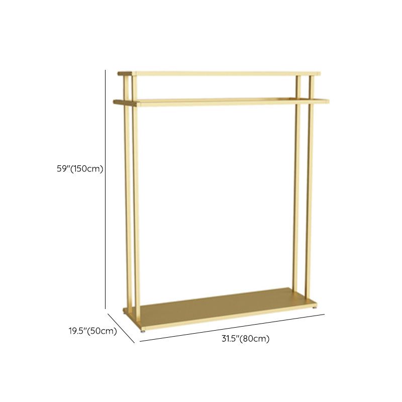 Light Luxury Coat Hanger Entry Hall Tree Iron Standing Coat Rack Clearhalo 'Entry & Mudroom Furniture' 'furn' 'furn_hall_tree_coat_racks' 'Furniture' 'Hall Trees & Coat Racks' 'hall_tree_coat_racks' 1200x1200_90577c55-cba0-442a-a3e2-27115a96ffe6