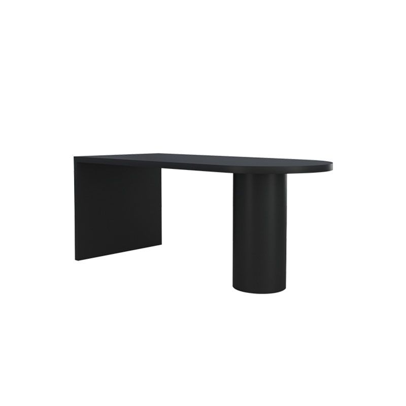 Irregular Shape Solid Wood Table for Restaurant Modern Island Table with Double Pedestal Clearhalo 'Dining Tables & Seating' 'Dining Tables' 'dining_table' 'furn' 'furn_dining_table' 'Furniture' 'furniture_dining_table' 'Kitchen & Dining Furniture' 'kitchen' 'kitchen_dining_table' 1200x1200_905a37fd-af4f-4491-bb26-61a95f5b0669