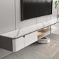 Contemporary TV Console Floating Faux Stone Media Console for Home Clearhalo 'furn' 'furn_tv_stands_entertainment_centers' 'Furniture' 'Living Room Furniture' 'TV Stands & Entertainment Centers' 'TV Stands & Media Storage Furniture' 'tv_stands_entertainment_centers' 1200x1200_905ce1ec-9afb-4557-aee5-02ecf2abcd45
