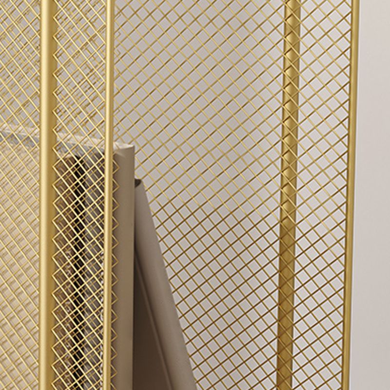 Metalen glamour bed nachtkastje open opbergpoten inbegrepen nachttafel planken