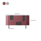 Wood Credenza Modern & Contemporary Server with Cabinets and Drawers
