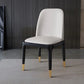 Glam Style Wooden Dining Chair Dining Armless Single Chair for Kitchen Clearhalo ' kitchen&dining_furn' 'Dining Chairs' 'Dining Tables & Seating' 'dining_chair' 'furn' 'furn_dining_chair' 'Furniture' 'furniture_dining_chair' 'Kitchen & Dining Furniture' 'kitchen' 1200x1200_9065c9bb-ca95-46af-8e4c-06ea0bf4b81f
