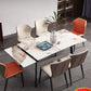 4-foot Stone Dining Site Table Modern Style Drop-Leaf Dining Table for Dining Room Clearhalo 'Dining Tables & Seating' 'Dining Tables' 'dining_table' 'furn' 'furn_dining_table' 'Furniture' 'furniture_dining_table' 'Kitchen & Dining Furniture' 'kitchen' 'kitchen_dining_table' 1200x1200_9068f97f-9c32-4d1a-80c4-8b48abce6ed0