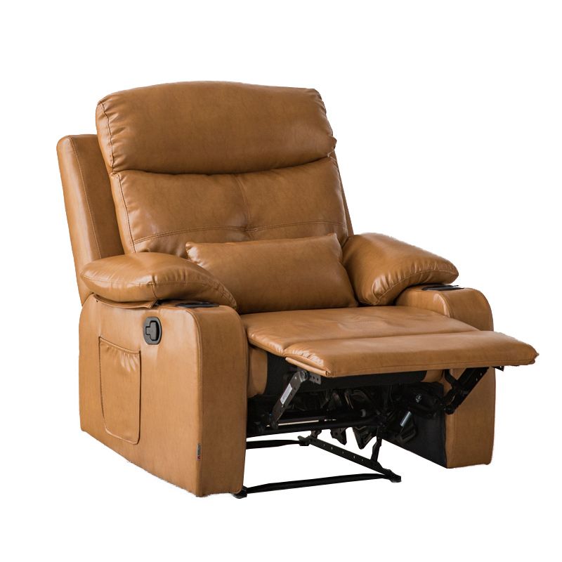 Contemporary Rocking Home Theater Recliner Solid Color Home Theater Recliner Clearhalo 'Chairs & Seating' 'furn' 'furn_recliners' 'Furniture' 'Living Room Furniture' 'Recliners' 1200x1200_906a29ff-0a2c-48d2-b347-13f8b0730f91