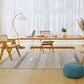 Modern 1/4 Pieces Dining Set Rectangle Ash Wood Dining Table for Dining Room Kitchen