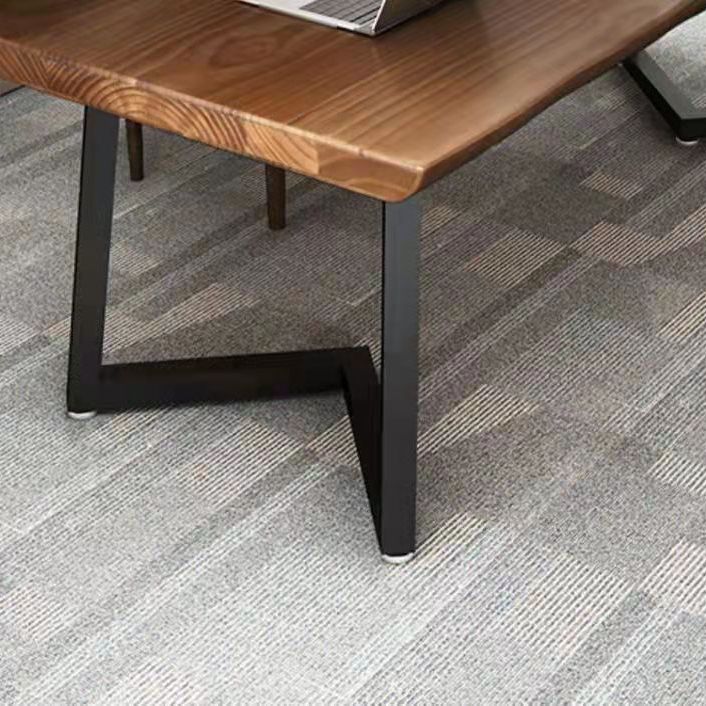 Table d'écriture de maison en bois massif bourse de couleur en bois industriel