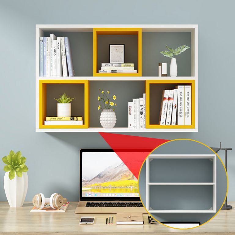 Manufactured Wood Wall Mounted Bookshelf Modern Bookshelf for Home Clearhalo 'Bookcases' 'furn' 'furn_bookcases' 'Furniture' 'furniture_bookcases' 'kitchen' 'kitchen_bookcases' 'Living Room Furniture' 'Office Furniture' 1200x1200_9073f9d0-61bb-4d67-b6a4-4bf39cab5829