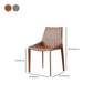 Upholstered Dining Armless Chairs Faux Leather Kitchen Dining Chairs