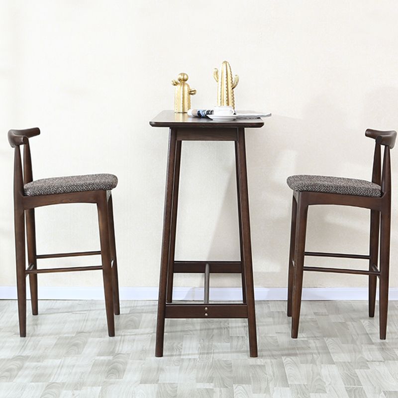 Modern Indoor Bar Dining Table Rectangle Wood Bar Stool Table Clearhalo 'Bar Furniture' 'Bar Tables' 'bar_tables' 'furn' 'furn_bar_tables' 'Furniture' 'Kitchen & Dining Furniture' 1200x1200_90774d99-5ac2-4377-8fe7-e26bb7f8a64d
