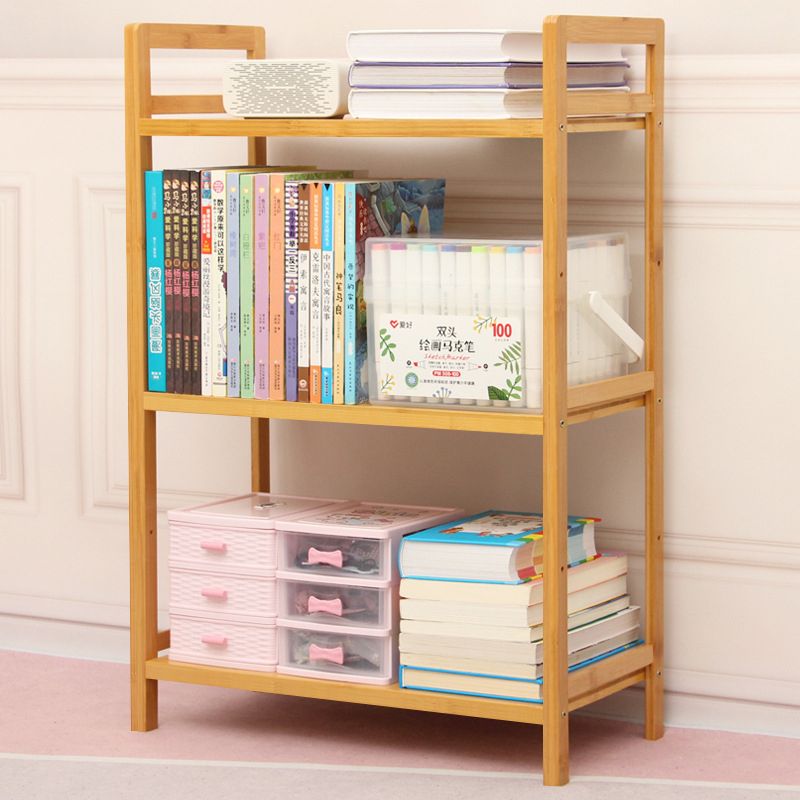 Contemporary Engineered Wood Bookcase Open Back Bookshelf for Home Office Clearhalo 'Bookcases' 'Furniture' 'furniture_bookcases' 'Office Furniture' 1200x1200_907df558-a2de-4b41-9b2d-43ec4e2397f6