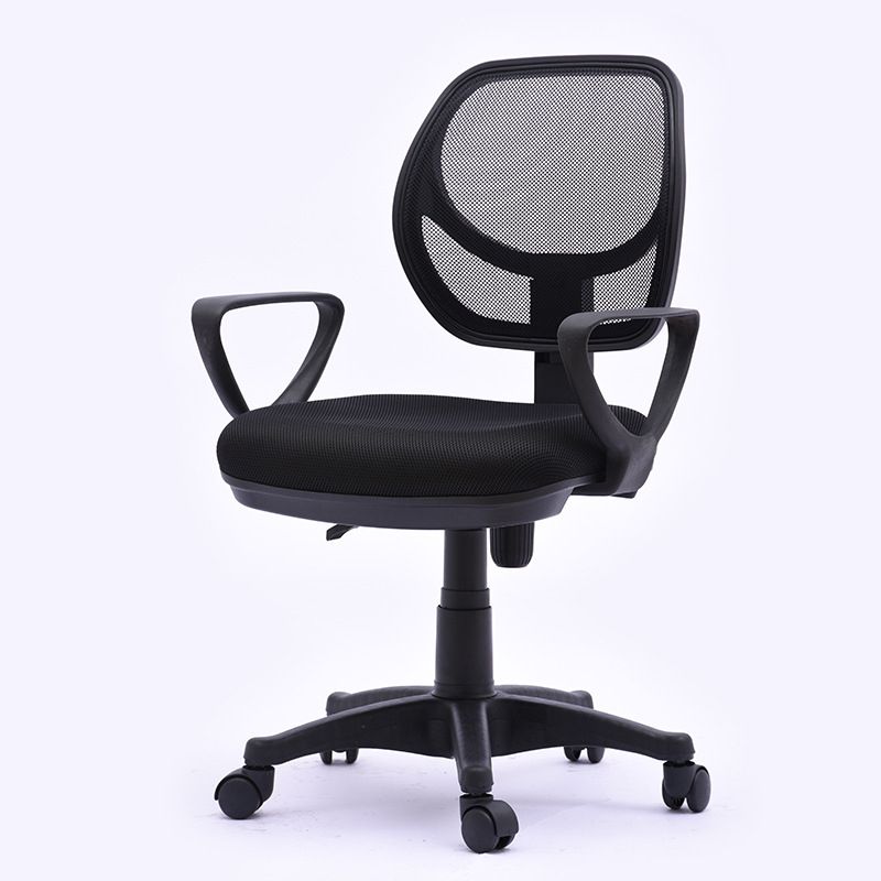 Contemporary Arm Chair Fixed Arm Adjustable Seat Height Swivel Office Chair Clearhalo 'furn' 'furn_office_chair' 'Furniture' 'Office Chairs' 'Office Furniture' 'office_chair' 1200x1200_9084ef45-0316-46bd-81f9-b3dd7366a394