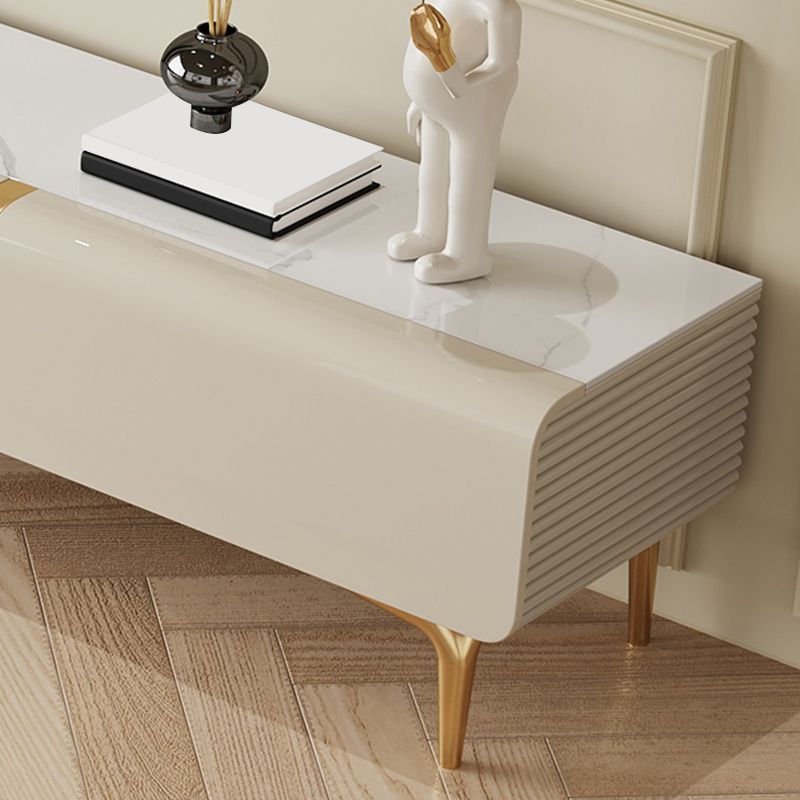 Enclosed Storage TV Media Console Glam Stand Console with 4 Drawers Clearhalo 'furn' 'furn_tv_stands_entertainment_centers' 'Furniture' 'Living Room Furniture' 'TV Stands & Entertainment Centers' 'TV Stands & Media Storage Furniture' 'tv_stands_entertainment_centers' 1200x1200_9088468e-667a-4cb8-87b5-96a709af4782