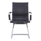 Modern Arms Included Chair Mid-Back Leather Desk Chair in Black Clearhalo 'furn' 'furn_office_chair' 'Furniture' 'Office Chairs' 'Office Furniture' 'office_chair' 1200x1200_9090470c-7efd-475b-a887-25311e3f5ea5