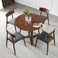 Round Solid Ashwood Brown Table Simplicity Double Pedestal Table for Dining Room Clearhalo ' dining_table' 'Dining Tables & Seating' 'Dining Tables' 'furn' 'furn_dining_table' 'Furniture' 'furniture_dining_table' 'Kitchen & Dining Furniture' 'kitchen&dining_furn' 'kitchen' 'kitchen_dining_table' 1200x1200_9092291d-5520-47d9-a1ca-888954939c89