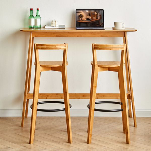 Juego de barra de estilo contemporáneo, juego de comedor de Pub rectangular de 1/2/3 piezas para interior