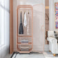 Metal Wardrobe Industrial Style Bedroom Rectangular Wardrobe Closet