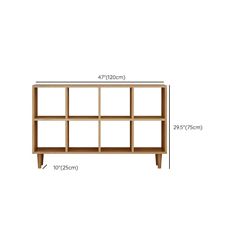 Libreria in legno solido in stile moderno libreria aperta con scaffali