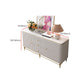 Glam Style Credenza Stone Buffet Stand with Cabinets and Drawers Clearhalo 'buffet_sideboard' 'Buffets & Sideboards' 'furn' 'furn_buffet_sideboard' 'Furniture' 'Kitchen & Dining Furniture' 1200x1200_90a2a41d-1ffe-439c-b147-110dd5a20013