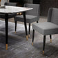 Glam Style Sintered Stone Dining Set Rectangle 1/2/4/6/7 Pieces Dining Set Clearhalo 'Dining Room Sets' 'Dining Tables & Seating' 'dining_room_set' 'furn' 'furn_dining_room_set' 'Furniture' 'Kitchen & Dining Furniture' 1200x1200_90a79e6a-20ca-4b65-8c7f-feb011c1ed28