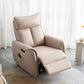 Faux lederen standaard recliner power-push botton recliner stoel met opslag
