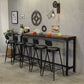 Contemporary Metal Dining Stools Armless Bar Stools with Black Base