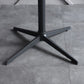 Industrial Aluminium Bar Dining Table Round Indoor Bistro Table with Engineered Wood Top Clearhalo 'Bar Furniture' 'Bar Tables' 'bar_tables' 'Furniture' 'furniture_bar_tables' 'Kitchen & Dining Furniture' 1200x1200_90b20546-4e35-4ca3-81f4-acdaedb2c780