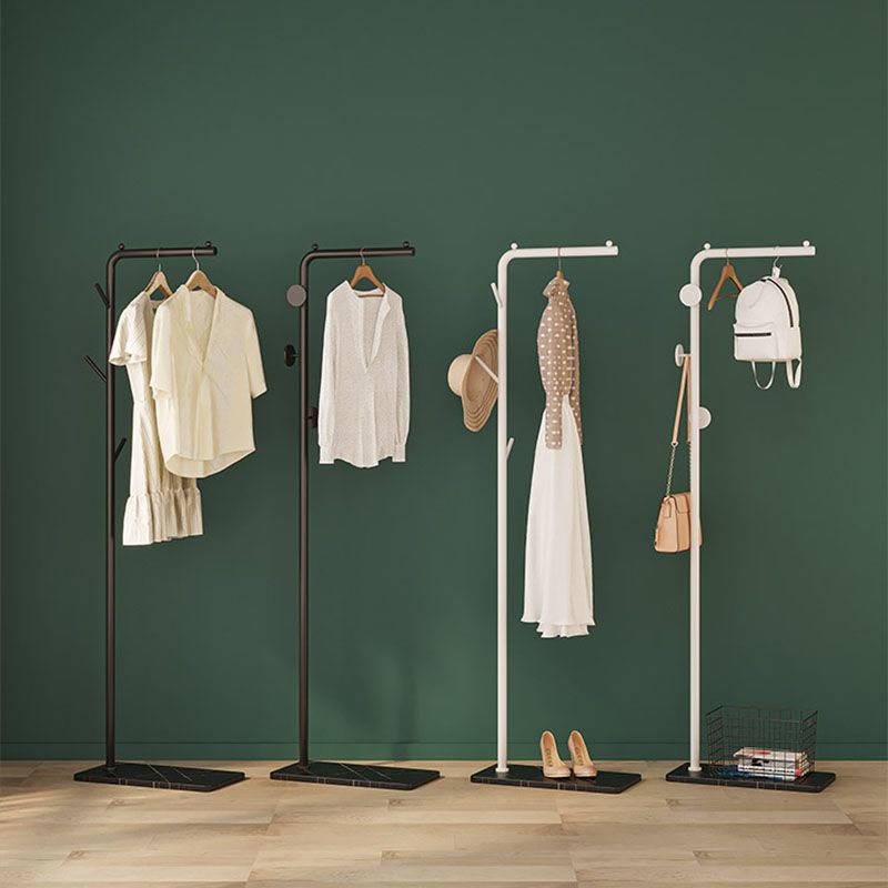 Modern Metal Entry Hall Tree Changs Racks con ganchos de abrigo