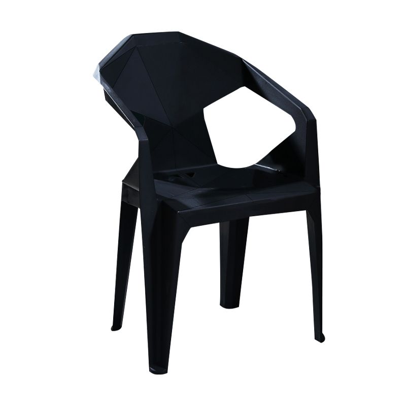Modern Style Plastic Dining Chairs Stackable Dining Side Chairs for Kitchen Clearhalo ' kitchen&dining_furn' 'Dining Chairs' 'Dining Tables & Seating' 'dining_chair' 'furn' 'furn_dining_chair' 'Furniture' 'furniture_dining_chair' 'Kitchen & Dining Furniture' 'kitchen' 1200x1200_90b449ef-c0f6-4841-965c-501f82688673