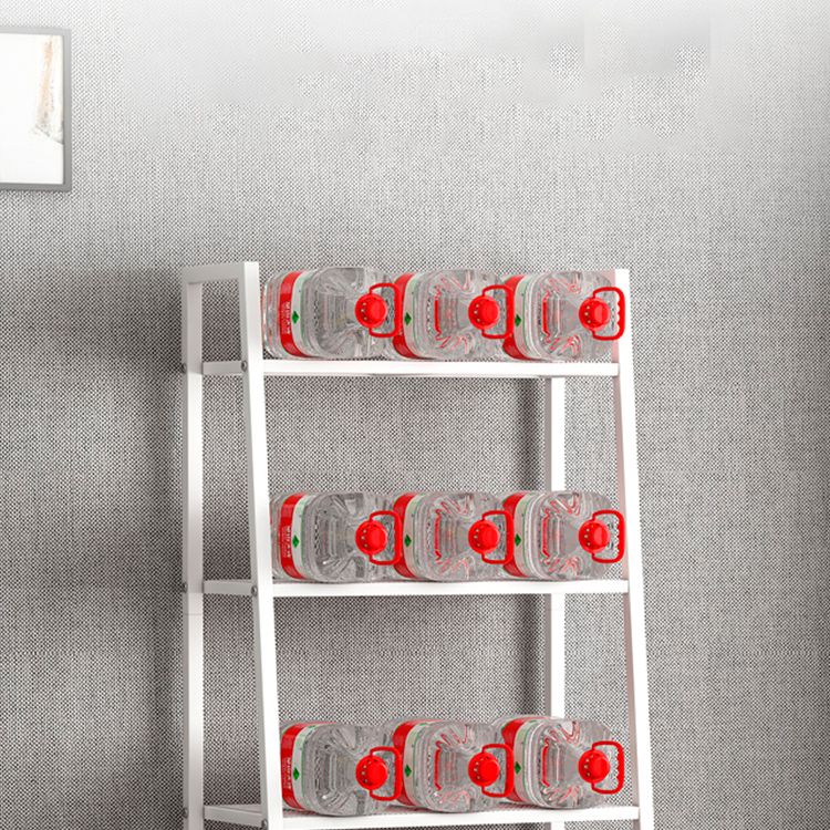 Zeitgenössischer Stil Leiter Buchhandlung Metal Open Back Bücherregal für Büro