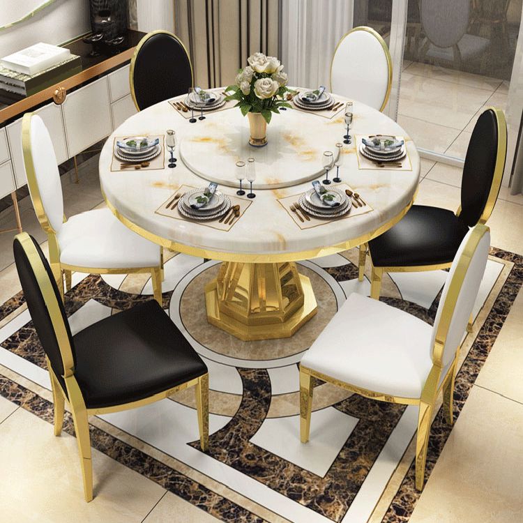 Contemporary Style Kitchen Dining Side Chair King Louis Back Side Chair Clearhalo ' kitchen&dining_furn' 'Dining Chairs' 'Dining Tables & Seating' 'dining_chair' 'furn' 'furn_dining_chair' 'Furniture' 'furniture_dining_chair' 'Kitchen & Dining Furniture' 'kitchen' 1200x1200_90b60ef6-a3bf-46a1-9760-6f86d231d081