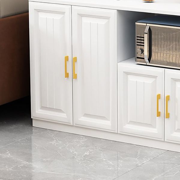 Modern Engineered Wood 34.4 "H Sideboard Dining Room Buffet Server met opslag