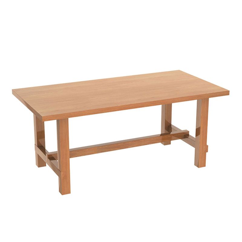 Solid Wood Dining Table Modern Rectangle Table with Trestle Base Clearhalo ' dining_table' 'Dining Tables & Seating' 'Dining Tables' 'furn' 'furn_dining_table' 'Furniture' 'furniture_dining_table' 'Kitchen & Dining Furniture' 'kitchen&dining_furn' 'kitchen' 'kitchen_dining_table' 1200x1200_90b7ad9c-457a-414f-a85e-346578c6aec8