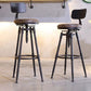 Modern Armless Rotatable Counter Stool Iron Cafe Bar Stool with Seat and Pedal Clearhalo 'Bar Furniture' 'Bar Stools' 'bar_stools' 'furn' 'furn_bar_stools' 'Furniture' 'Kitchen & Dining Furniture' 1200x1200_90b834f7-e1a3-40e5-afb2-27c0f3670568