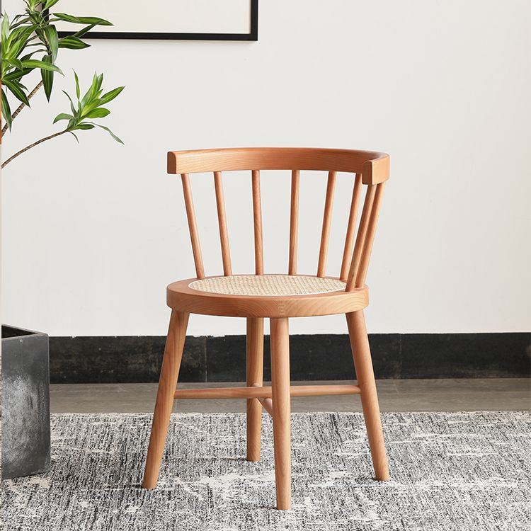 Traditional Wood Dining Armless Chairs Windsor Back Side Chairs for Home Use Clearhalo ' kitchen&dining_furn' 'Dining Chairs' 'Dining Tables & Seating' 'dining_chair' 'furn' 'furn_dining_chair' 'Furniture' 'furniture_dining_chair' 'Kitchen & Dining Furniture' 'kitchen' 1200x1200_90bc0546-5ad6-4551-974c-fc1c39fafb84