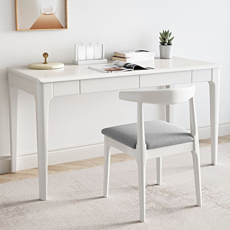 Parsons contemporain Home Writing Desk 29.5 pouces de bureau de haut avec tiroir