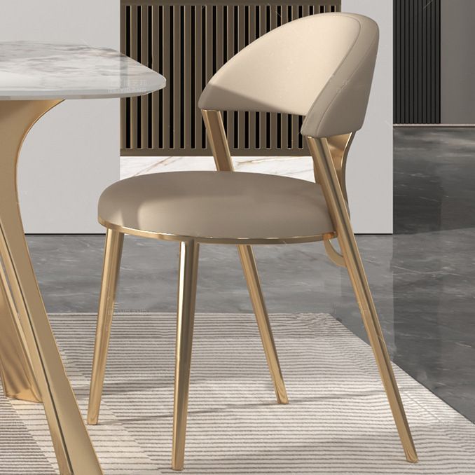Nordic Glam Sintered Stone Dining Table Set 1/4/5/7 Pieces Dining Set for Home Clearhalo 'Dining Room Sets' 'Dining Tables & Seating' 'dining_room_set' 'furn' 'furn_dining_room_set' 'Furniture' 'furniture_dining_room_set' 'Kitchen & Dining Furniture' 1200x1200_90c4ee67-209a-40d8-a249-fbb55eb8445c