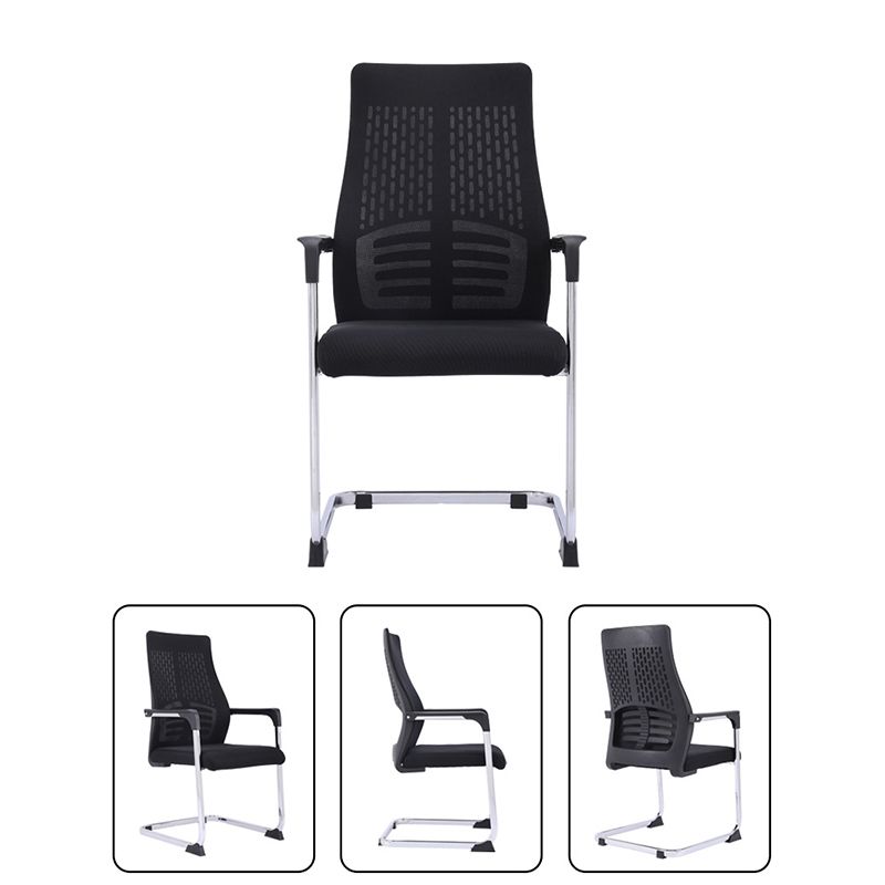 Modern Style Task Chair Mesh Office Chair with Fixed Arms for Home Office Clearhalo 'furn' 'furn_office_chair' 'Furniture' 'furniture_office_chair' 'Office Chairs' 'Office Furniture' 'office_chair' 1200x1200_90c4fe95-d47b-4858-b9db-d32ffb1e019f