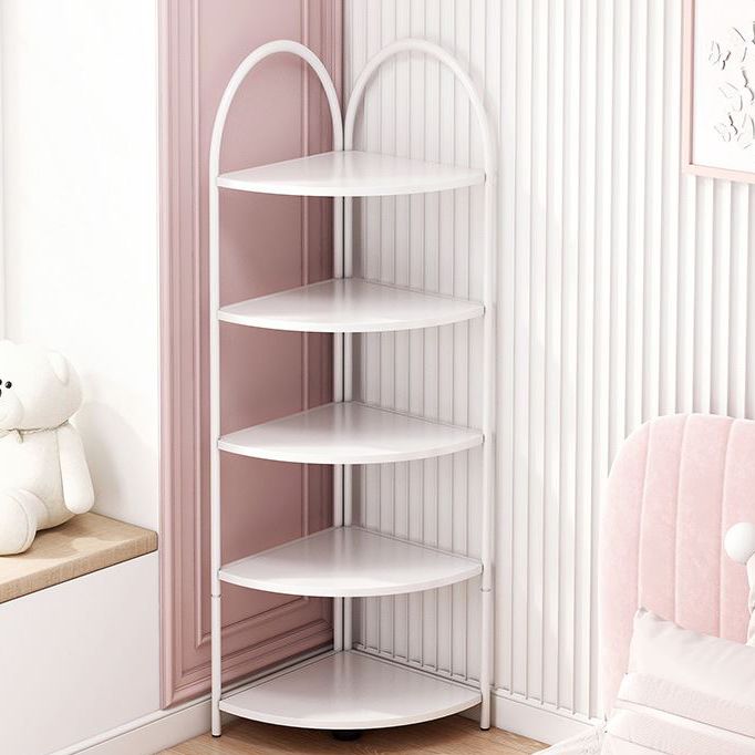 Modern Metal Shelf Bookcase Open Shelf Book Shelf for Living Room Clearhalo 'Bookcases' 'furn' 'furn_bookcases' 'Furniture' 'Office Furniture' 1200x1200_90c56a24-c6a6-44cb-a4a1-c1aaf9712185