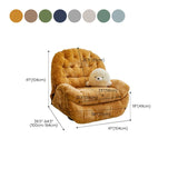 Sedia a sdraio per recliner di reclinati manuale di rocker rober girevole.