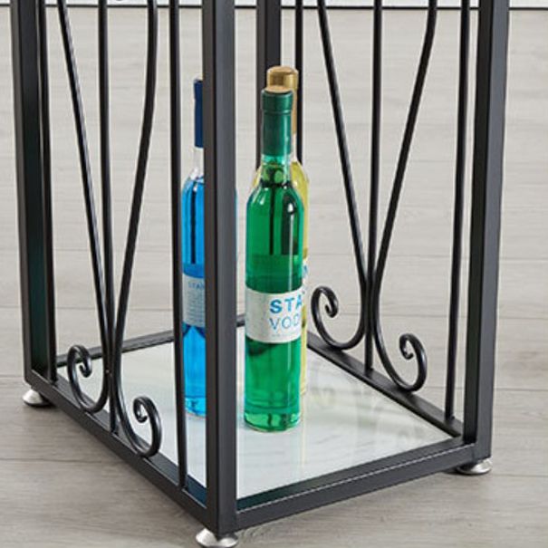 Industrial Style Bar Table Stone Top 42-inch Height Pub Table for Living Room Clearhalo 'Bar Furniture' 'Bar Tables' 'bar_tables' 'furn' 'furn_bar_tables' 'Furniture' 'furniture_bar_tables' 'Kitchen & Dining Furniture' 1200x1200_90c70ae0-b323-4036-9b77-54ea2ec5c476