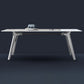 Luxury Sintered Stone Top Table Rectangle Table with 4 Legs for Restaurant Clearhalo ' dining_table' 'Dining Tables & Seating' 'Dining Tables' 'Furniture' 'furniture_dining_table' 'Kitchen & Dining Furniture' 'kitchen&dining_furn' 'kitchen' 'kitchen_dining_table' 1200x1200_90c90e9e-df53-400f-a685-dc2ca270dd46