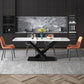 Industrial Sintered Stone Top Dining Table Standard Rectangle Shape Dining Table for Kitchen Clearhalo ' dining_table' 'Dining Tables & Seating' 'Dining Tables' 'furn' 'furn_dining_table' 'Furniture' 'furniture_dining_table' 'Kitchen & Dining Furniture' 'kitchen&dining_furn' 'kitchen' 'kitchen_dining_table' 1200x1200_90d29055-51f1-454b-ae70-d27122f4fb3f