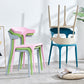Modern Plastic Open Back Dining Side Chair 30"H Dining Chair for Restaurant Bedroom Clearhalo ' kitchen&dining_furn' 'Dining Chairs' 'Dining Tables & Seating' 'dining_chair' 'furn' 'furn_dining_chair' 'Furniture' 'furniture_dining_chair' 'Kitchen & Dining Furniture' 'kitchen' 1200x1200_90d86fe6-c424-4abd-9ead-1bb5afdad492