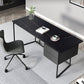 Modern Stone Top Office Desk Rectangle Task Desk with 2 Drawers for Home Clearhalo 'furn' 'furn_office_desk' 'Furniture' 'Office Desks' 'Office Furniture' 'office_desk' 1200x1200_90dbcb13-b3b9-4d2c-b1ed-ff8428a43242