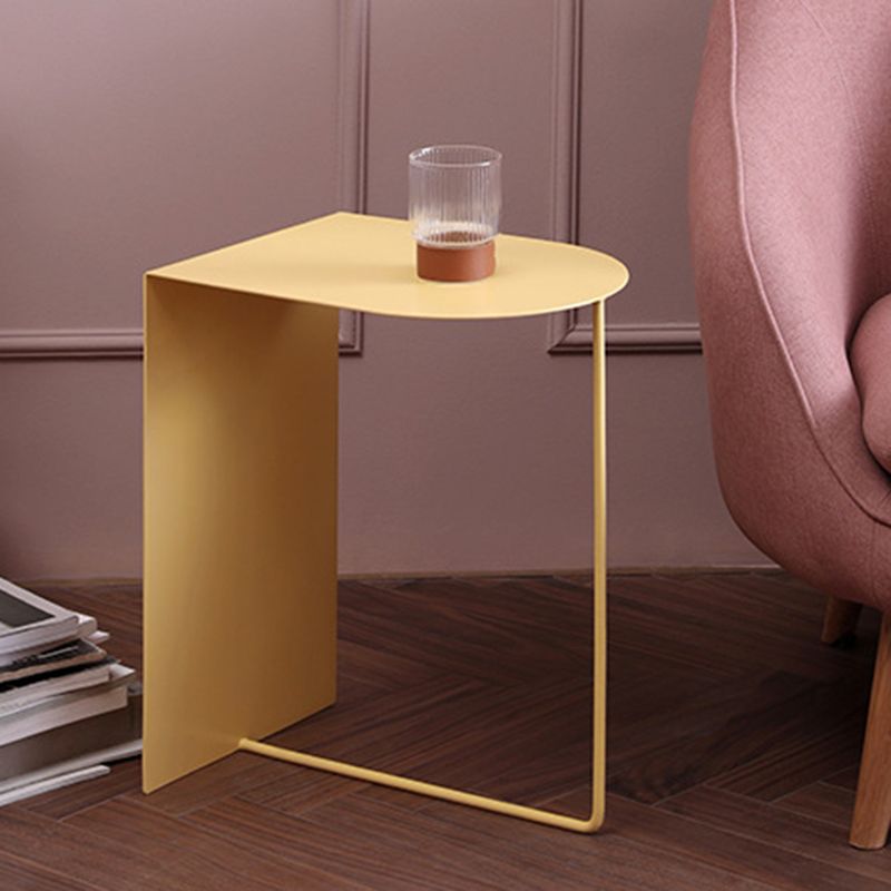 19.7" Tall Iron Side Table Mid-Century Sofa Side Accent Table Clearhalo 'Coffee & Accent Tables' 'End & Side Tables' 'end_side_tables' 'furn' 'furn_end_side_tables' 'Furniture' 'Living Room Furniture' 1200x1200_90dc1bd9-5056-4a28-a878-3ed012879a0b