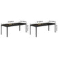 Modern Style Sintered Stone Dining Room Dinner Kitchen Table Black Rectangle Table Clearhalo ' dining_table' 'Dining Tables & Seating' 'Dining Tables' 'Furniture' 'furniture_dining_table' 'Kitchen & Dining Furniture' 'kitchen&dining_furn' 'kitchen' 'kitchen_dining_table' 1200x1200_90dcf710-ea1f-472d-863b-3a1a7347b963