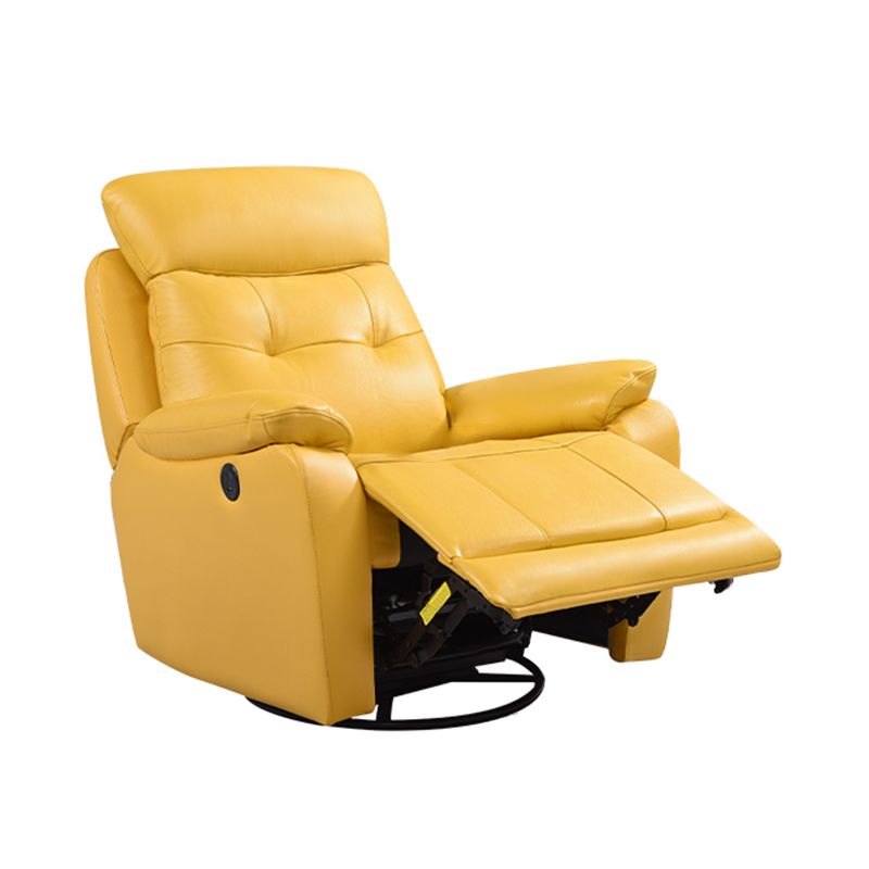 38" Wide Standard Recliner Genuine Leather Single Recliner Chair