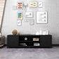 Industrial Iron TV Console Open Storage TV Media Stand for Living Room Clearhalo 'furn' 'furn_tv_stands_entertainment_centers' 'Furniture' 'Living Room Furniture' 'TV Stands & Entertainment Centers' 'TV Stands & Media Storage Furniture' 'tv_stands_entertainment_centers' 1200x1200_90e1cf84-d281-43f0-9f75-405d2270ff08