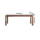 Rectangle Brown Tone Dining Table Solid Wood Table Minimalist with 4 Legs Clearhalo ' dining_table' 'Dining Tables & Seating' 'Dining Tables' 'furn' 'furn_dining_table' 'Furniture' 'furniture_dining_table' 'Kitchen & Dining Furniture' 'kitchen&dining_furn' 'kitchen' 'kitchen_dining_table' 1200x1200_90e24e54-6c14-41a8-9f28-a1589d7ab279